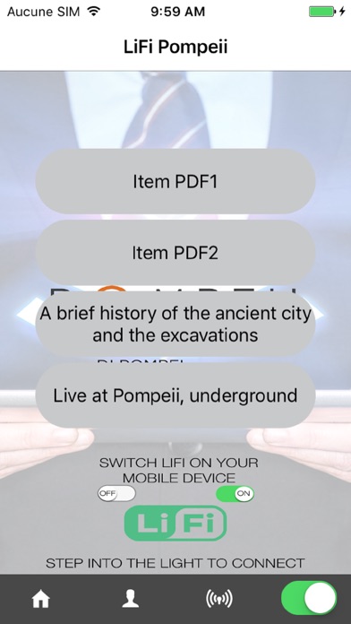 LiFi Pompeii screenshot 3