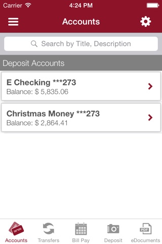 Bank 1st Mobile Banking screenshot 2