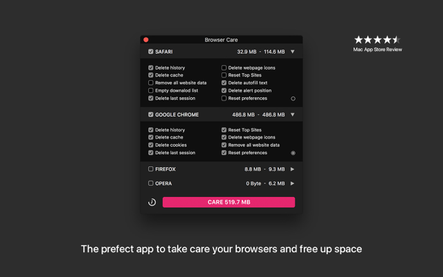 ‎Browser Care Screenshot