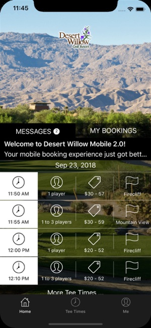 Desert Willow Golf Tee Times(圖1)-速報App