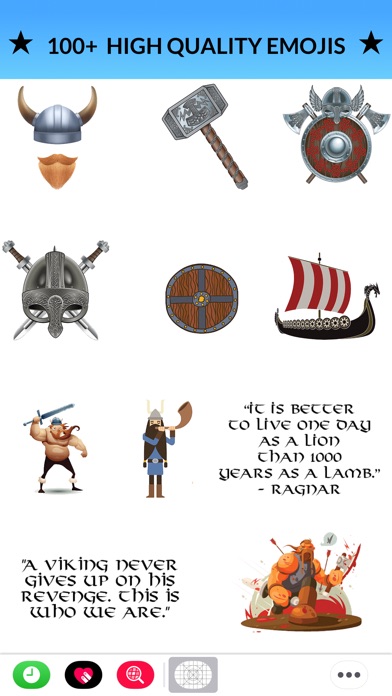 Vikings Emoji Stickers screenshot 3