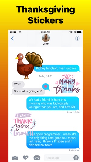 Happy Thanksgiving Sticker App(圖3)-速報App