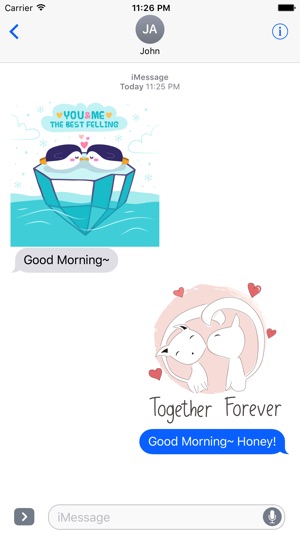 Love Quotes with Lovely & Cute Animal Couple Pack(圖3)-速報App