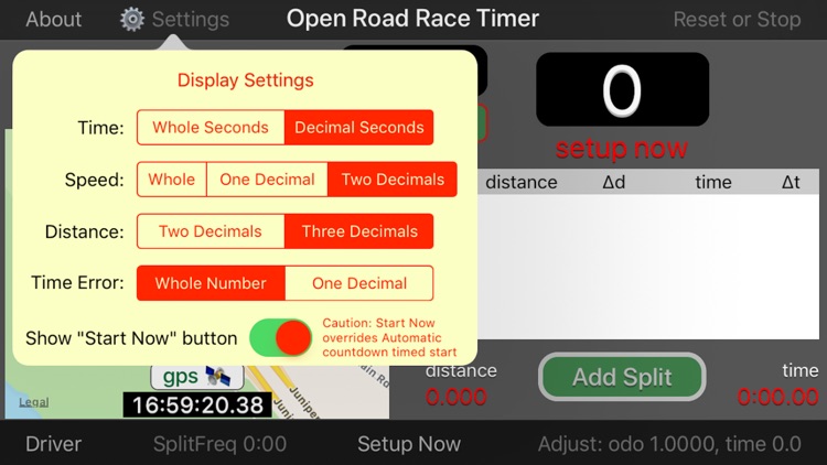 Open Road Race Timer screenshot-3