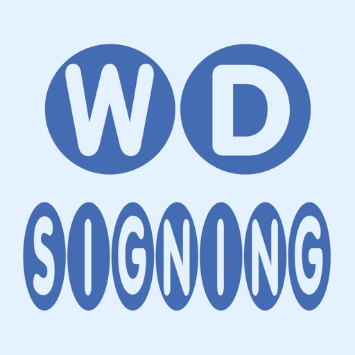 WD Signing icon