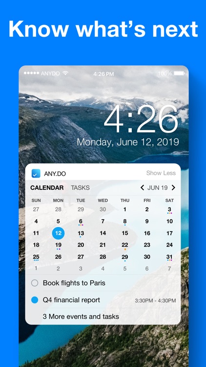 Any.do: To-do list & Calendar