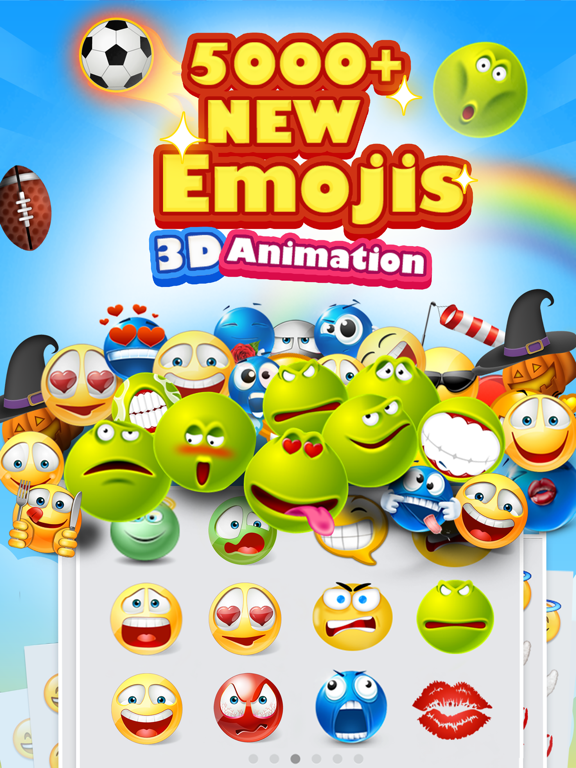 5000+ Emoji New - 3D Animated Emoticons screenshot