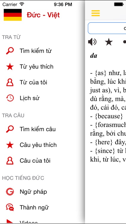 Từ Điển - Học Tiếng Đức screenshot-4