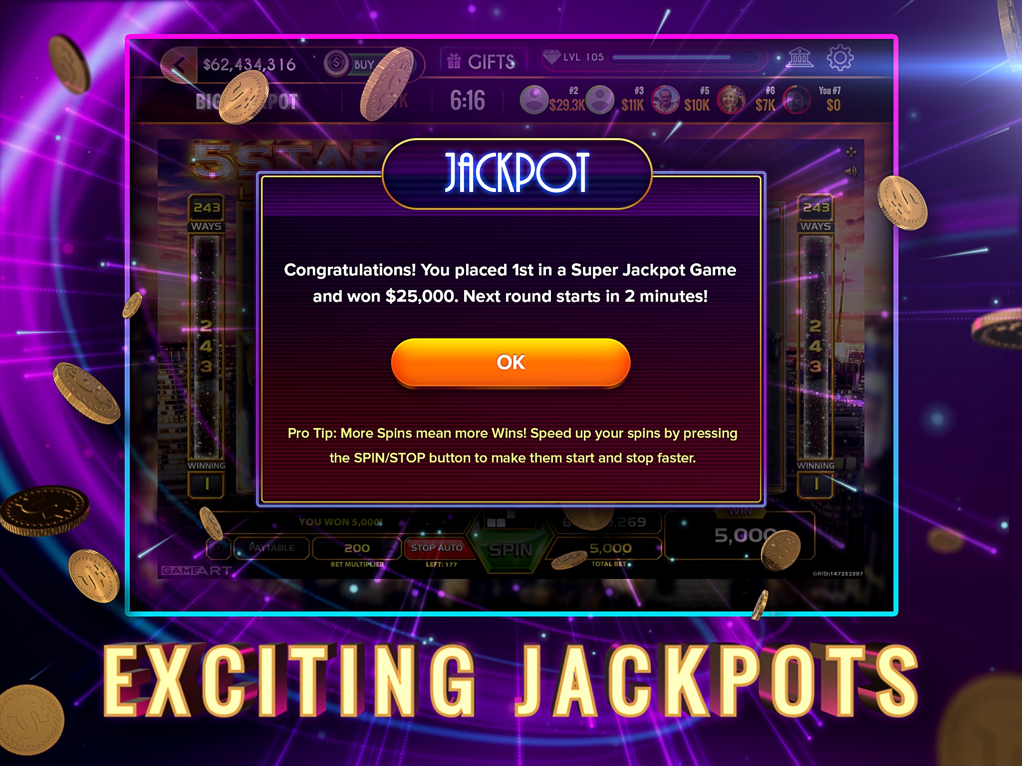 Electric Vegas Slots screenshot 3