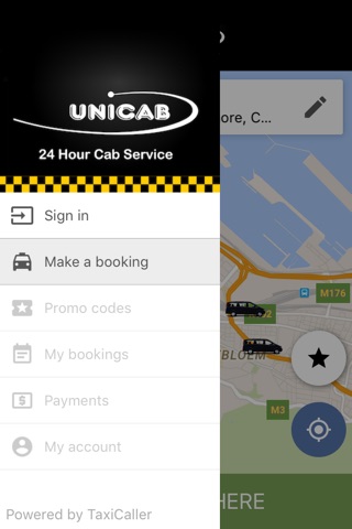Unicab screenshot 2