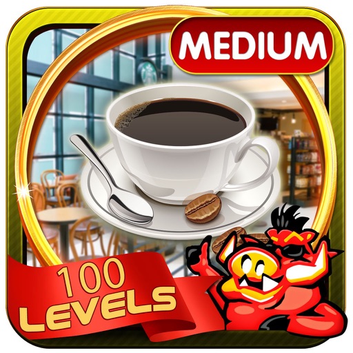 Coffee Stop Hidden Object Game Icon