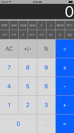 Blue Calculator+