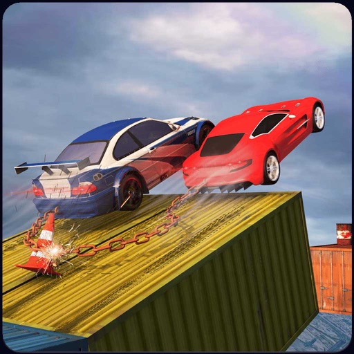 Sky Chained Cars Simulator 18 icon