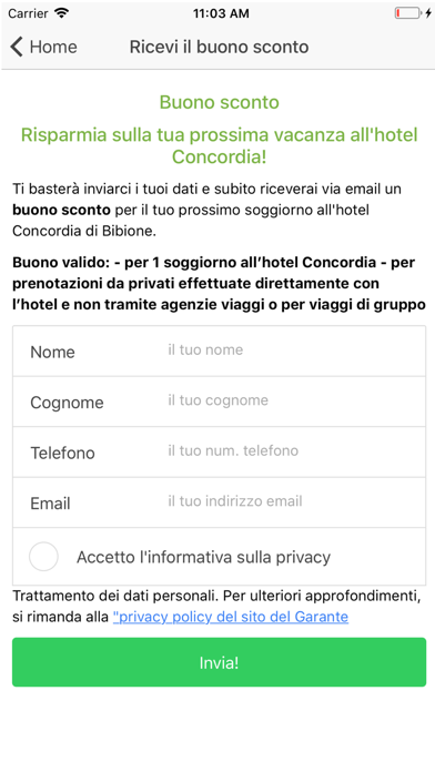 Hotel Concordia Bibione screenshot 2