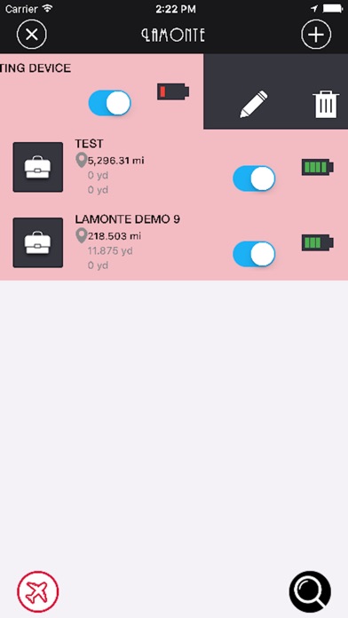 LamonteGPSBags screenshot 3