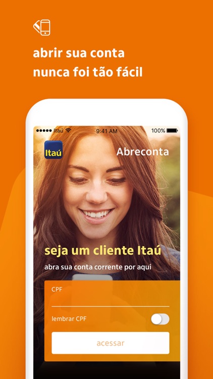 Itaú abreconta