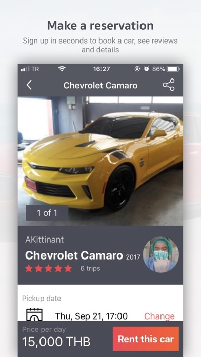 Drivemate: P2P car rental screenshot 4