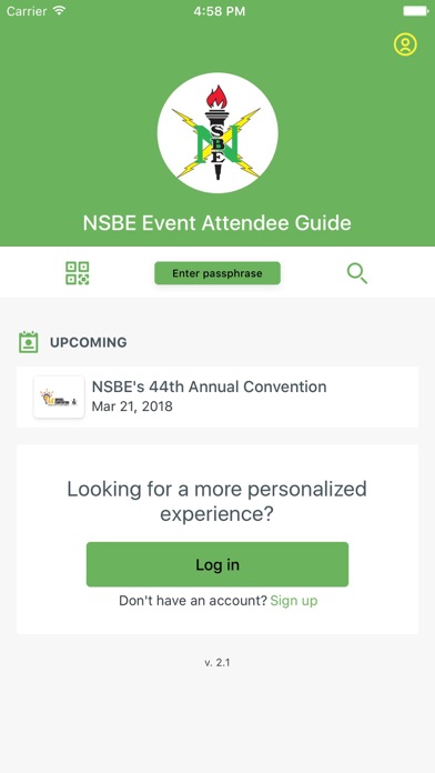 NSBE Event Attendee Guide screenshot 2