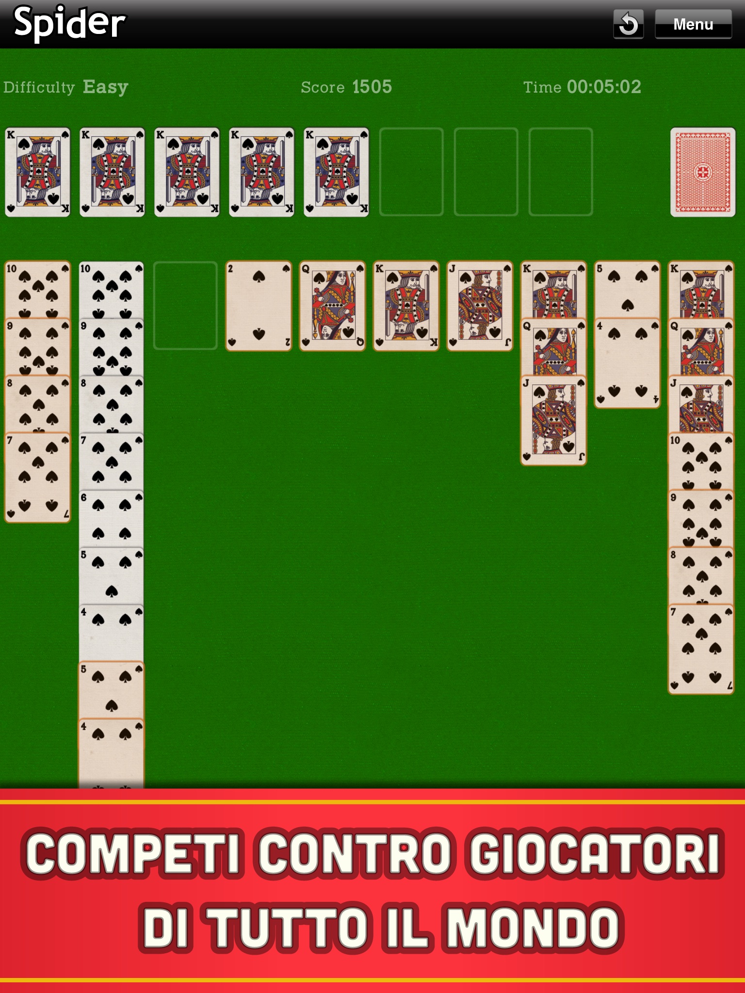 Spider Solitaire - Card Game screenshot 4