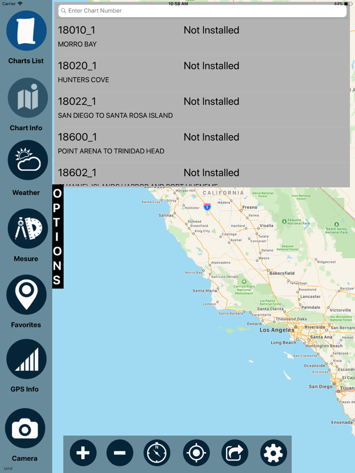 California Marine Charts RNC