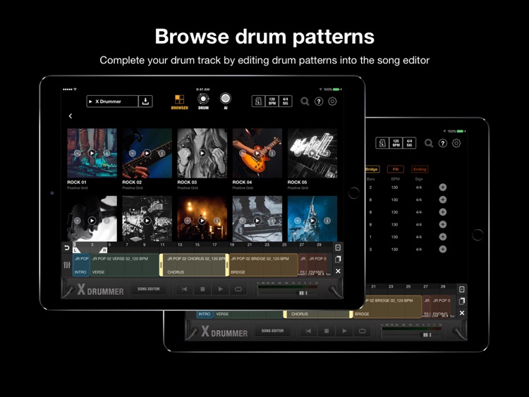 X Drummer: Songwriting Tool