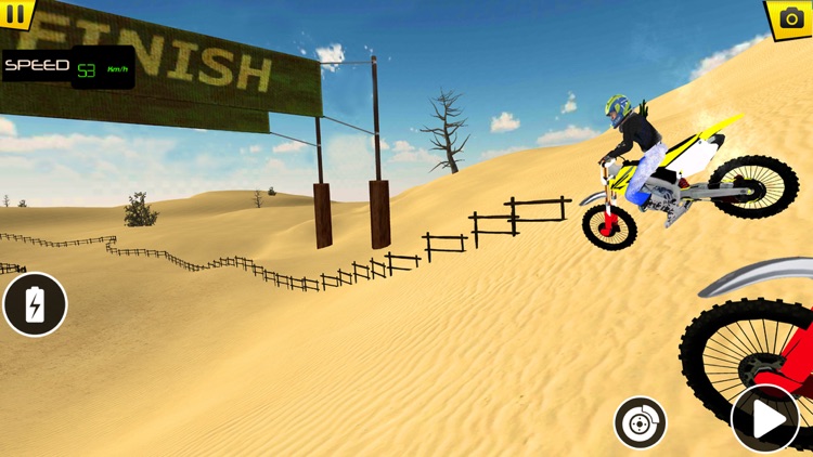 Desert Stunt Bike Rally screenshot-4