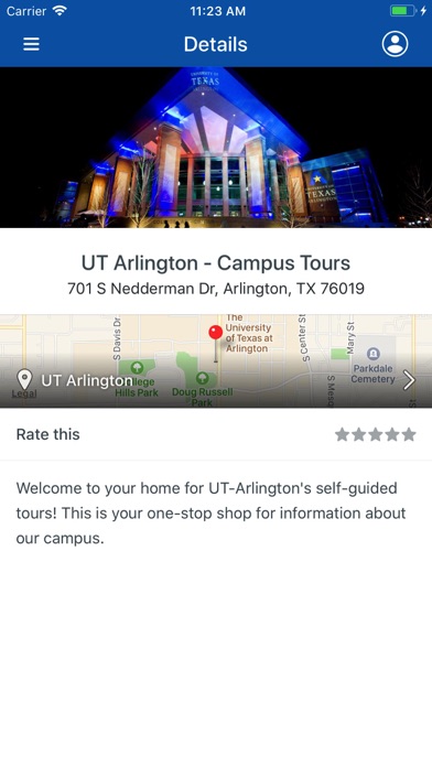 UT Arlington Campus Tours screenshot 2