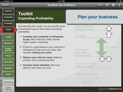 Entrepreneur's Business Plan screenshot 2