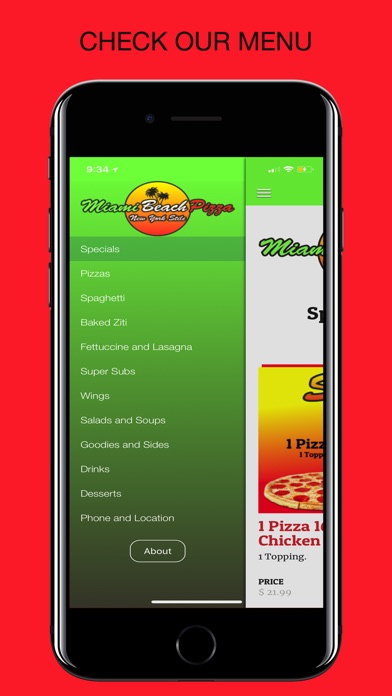 Miami Beach Pizza screenshot 2