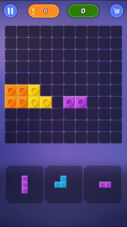 square puzzle - brain training