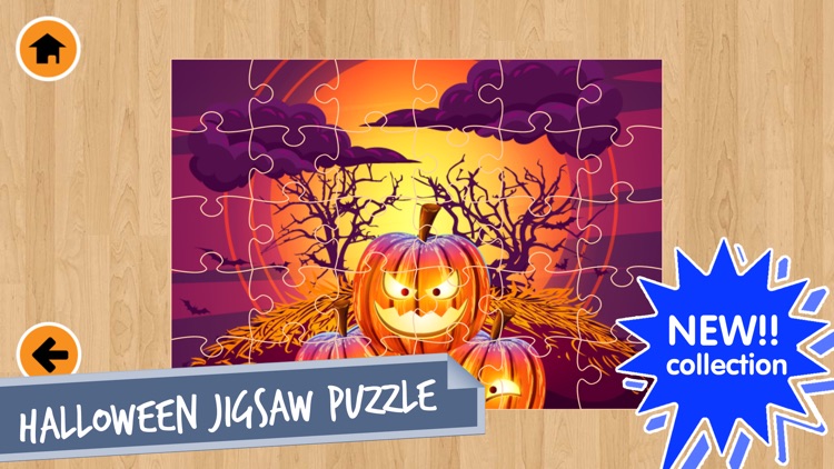 Halloween Jigsaw Puzzles Game!