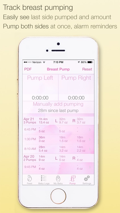 Breast Baby - Feeding Pumping screenshot-4