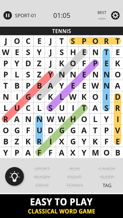 Word Search : Brain Training