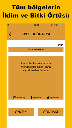 KPSS 2018 - Coğrafya(圖5)-速報App