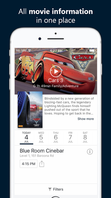 How to cancel & delete Blue Room Cinebar from iphone & ipad 2