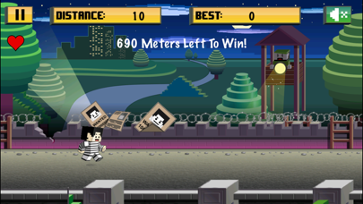 Pixel Prison Runner : Cops Run screenshot 2