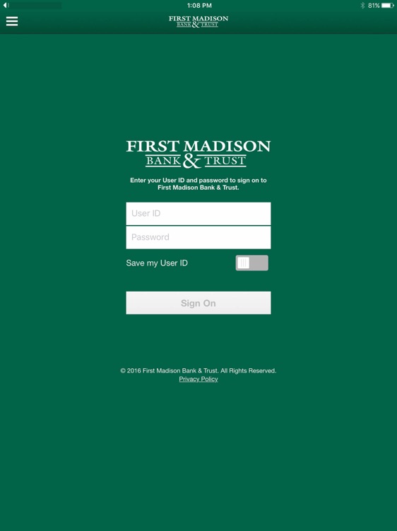 First Madison Bank and Trust