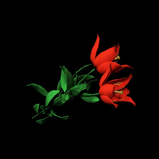 Escape Game: Red Flower Icon