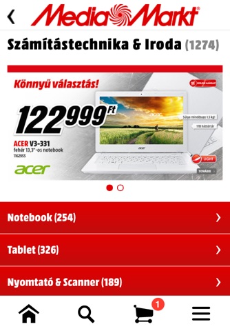 MediaMarkt Hungary screenshot 3