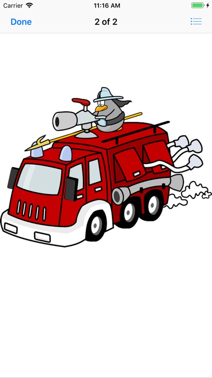 Fire Truck Stickers screenshot-2