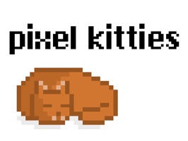 Pixel Kitties Stickers