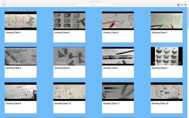 drawing class on the mac app store screenshots