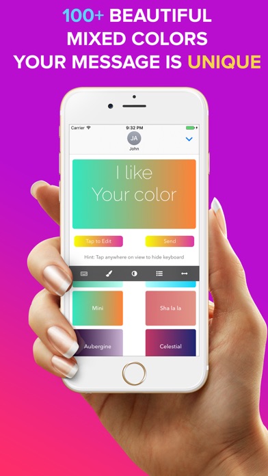 Kolor - Create cool Message with Colors & Texts screenshot 3