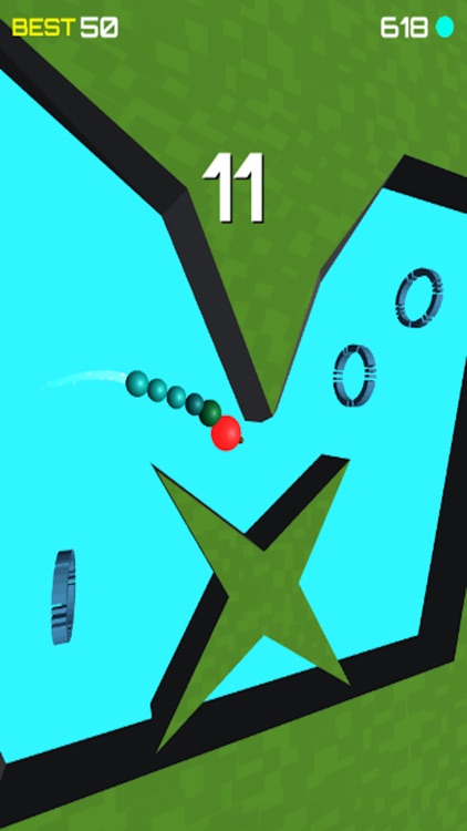 Flying Snake Vs Color Block screenshot-4