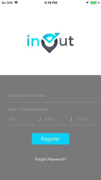 InOut App screenshot 2