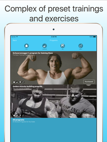 iJock - Gym Workout Routines screenshot 2