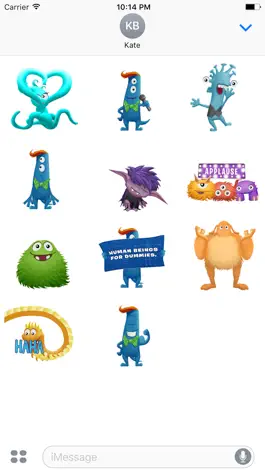 Game screenshot Stage Fright Monster Stickers mod apk