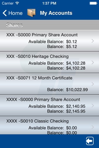 Georgia Heritage FCU screenshot 2