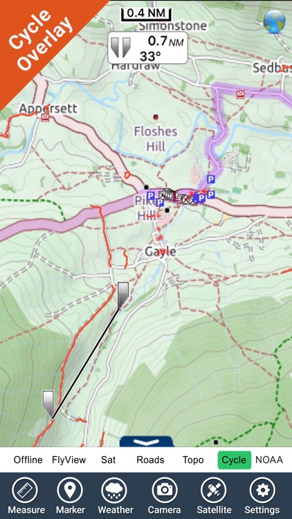 Kellerwald-Edersee National Park GPS Map Navigator