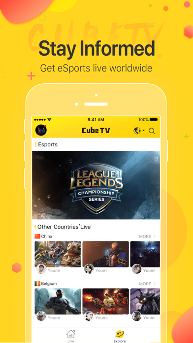 Cube TV – Live Games Community screenshot 3